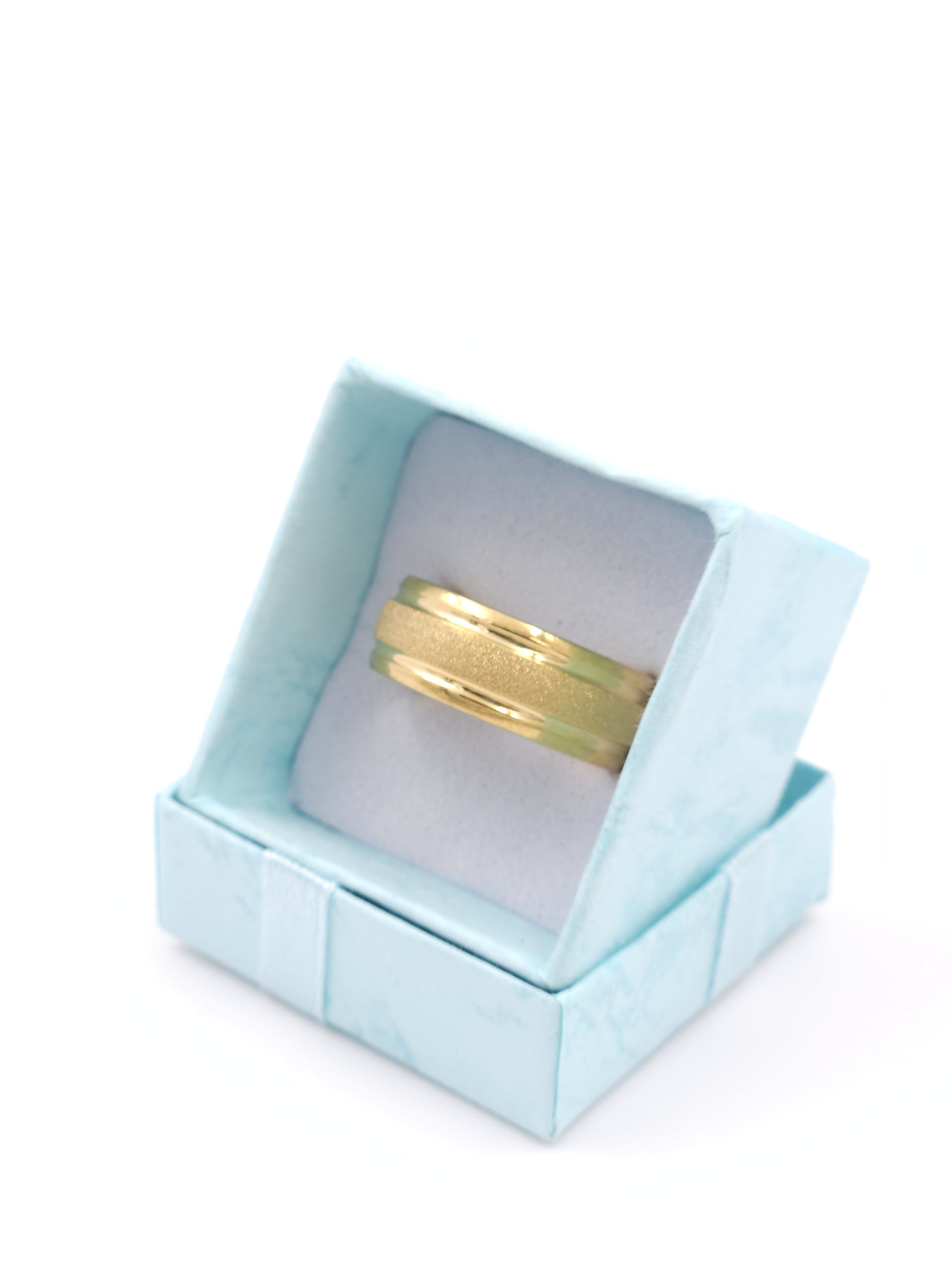 Elegante 18-Karaats Vergulde Ring