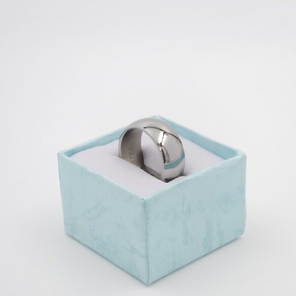 Luxe Zilverkleurige Ring van Chirurgisch Staal 316L