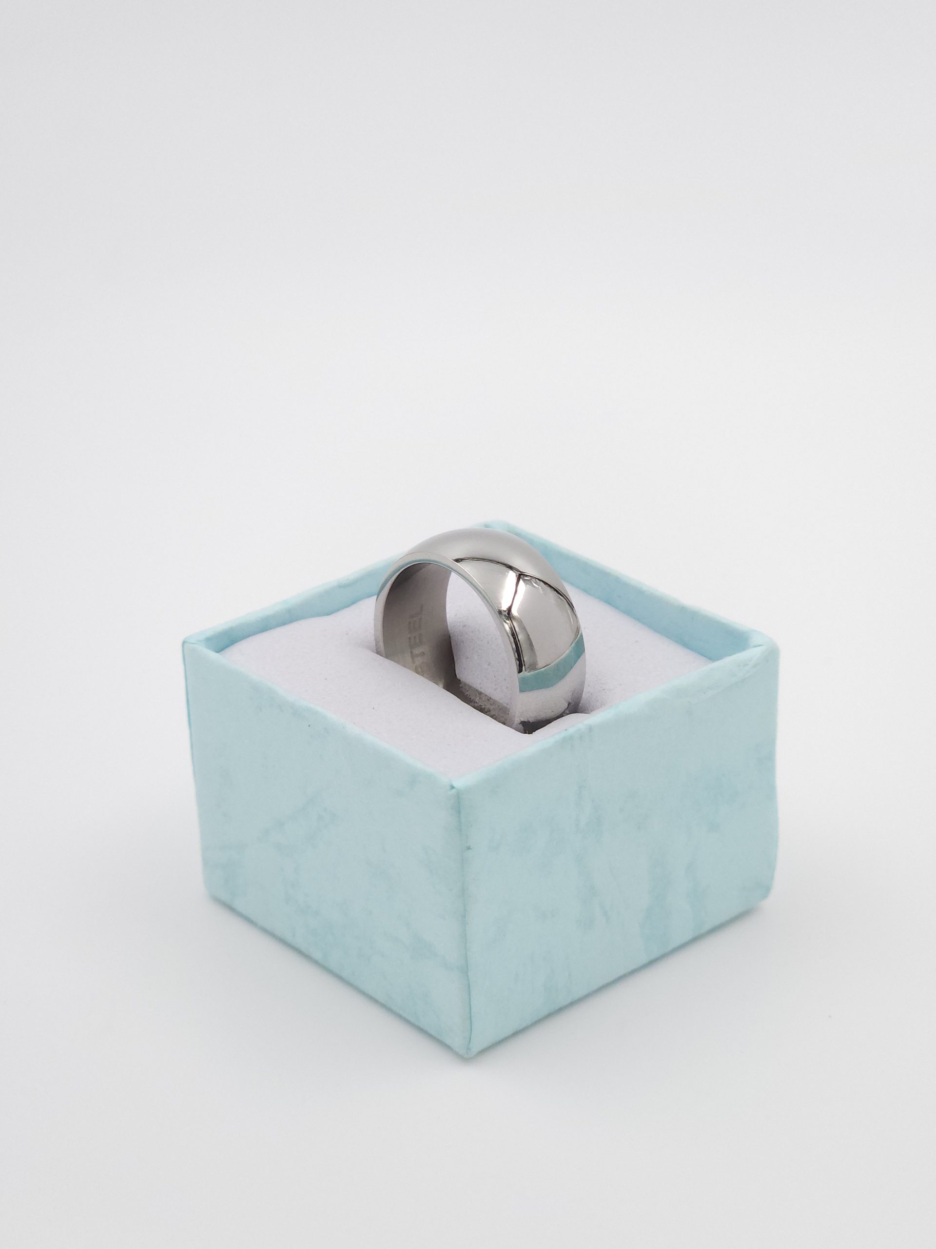 Luxe Zilverkleurige Ring van Chirurgisch Staal 316L
