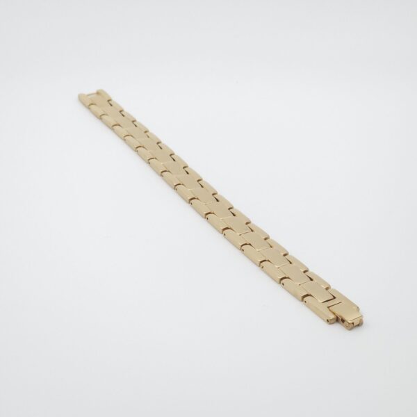 Stijlvolle Goudkleurige RVS Armban