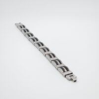 zilver-zwarte armband