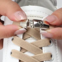 No Tie Elastische Schoenveters met Magnetische Sluiting