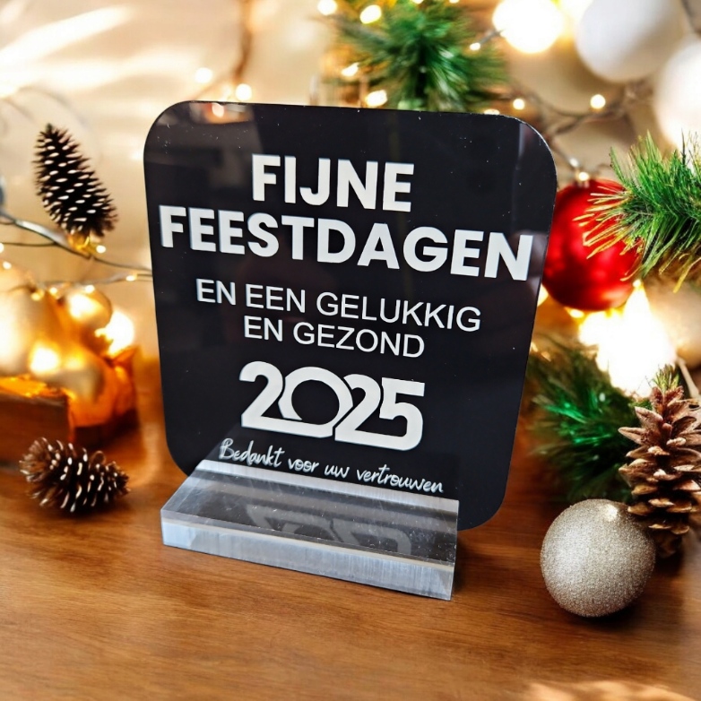 een prachtig relatiegeschenk voor de feestdagen