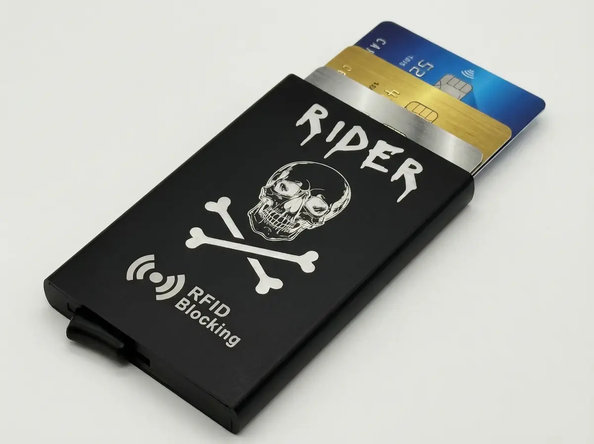 rfid blocking card holder luxe & veilig
